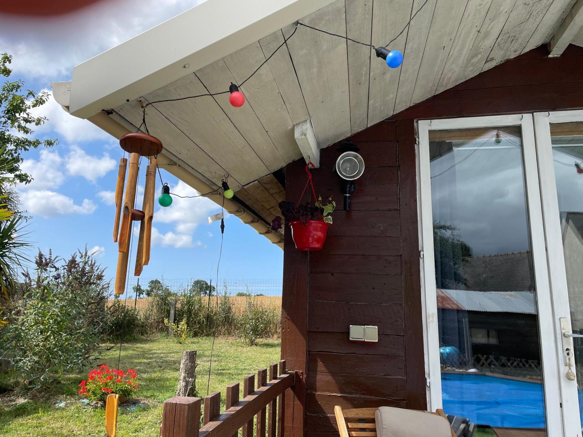 Hotel Tiny House Avec Piscine Privative Ecologique Pleudihen-sur-Rance Exterior foto